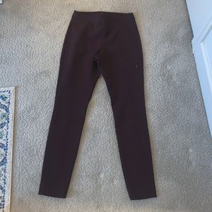 Plum purple work pants
